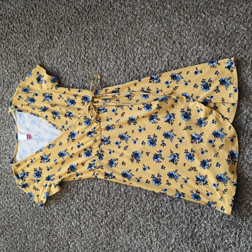 Wrap Front Dress